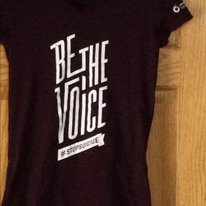 Brand new - NWOT -AFSP “Be The Voice” Tshirt - M